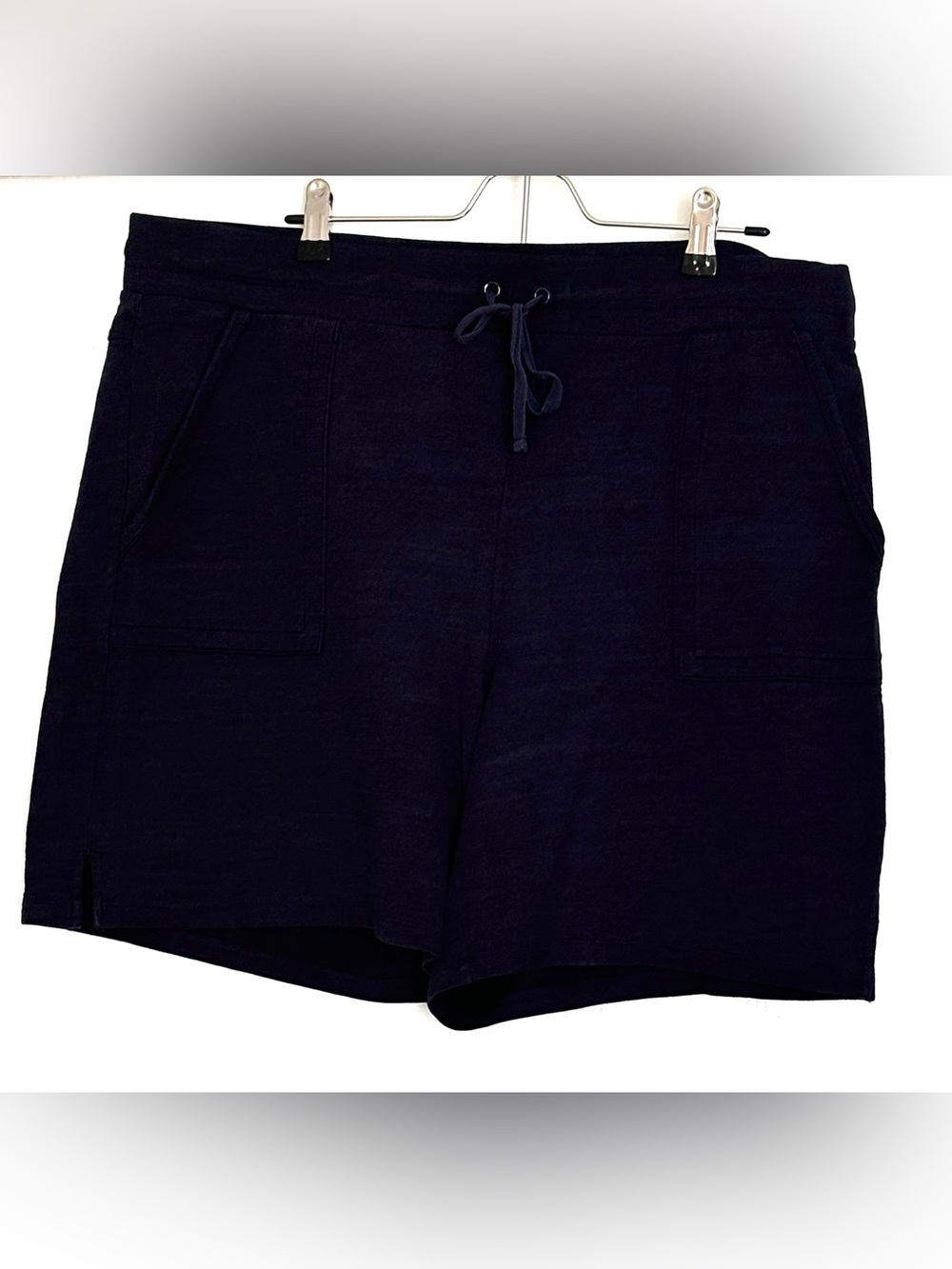 Talbots T by Talbots Modal French Terry Shorts Navy Size XL